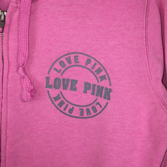 Victoria Secret Love Pink Jacket Size Small - Picture 4 of 6